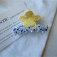 Beau - Minimally Designed Floral Acetate Hair Clip