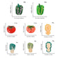 Beau - Fruit Vegetable Acetate Hair Claw Clip