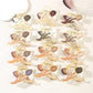 Beau - Crisscross Tulip Shaped Hair Claw Clip
