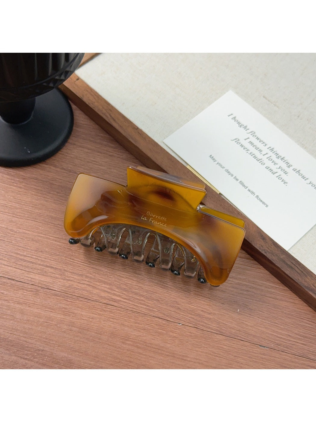 Beau - Dual Square-Shaped Hair Clip