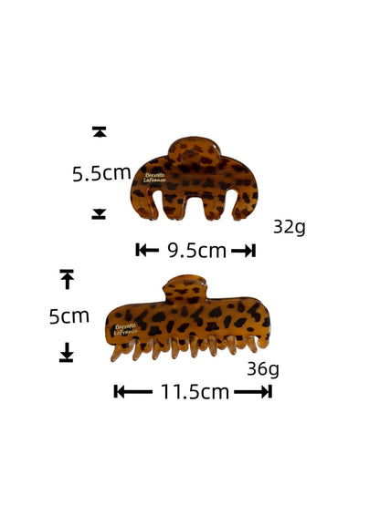 Beau - Versatile Leopard Print Hair Clip