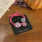 Gifty - Cartoon Double Bead Animal Shape Hair Tie