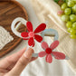 Beau - Petal Design PVC Alloy Women's Hair Claw Clip