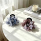 Beau - Layered Mesh Flower Polyester Claw Clip