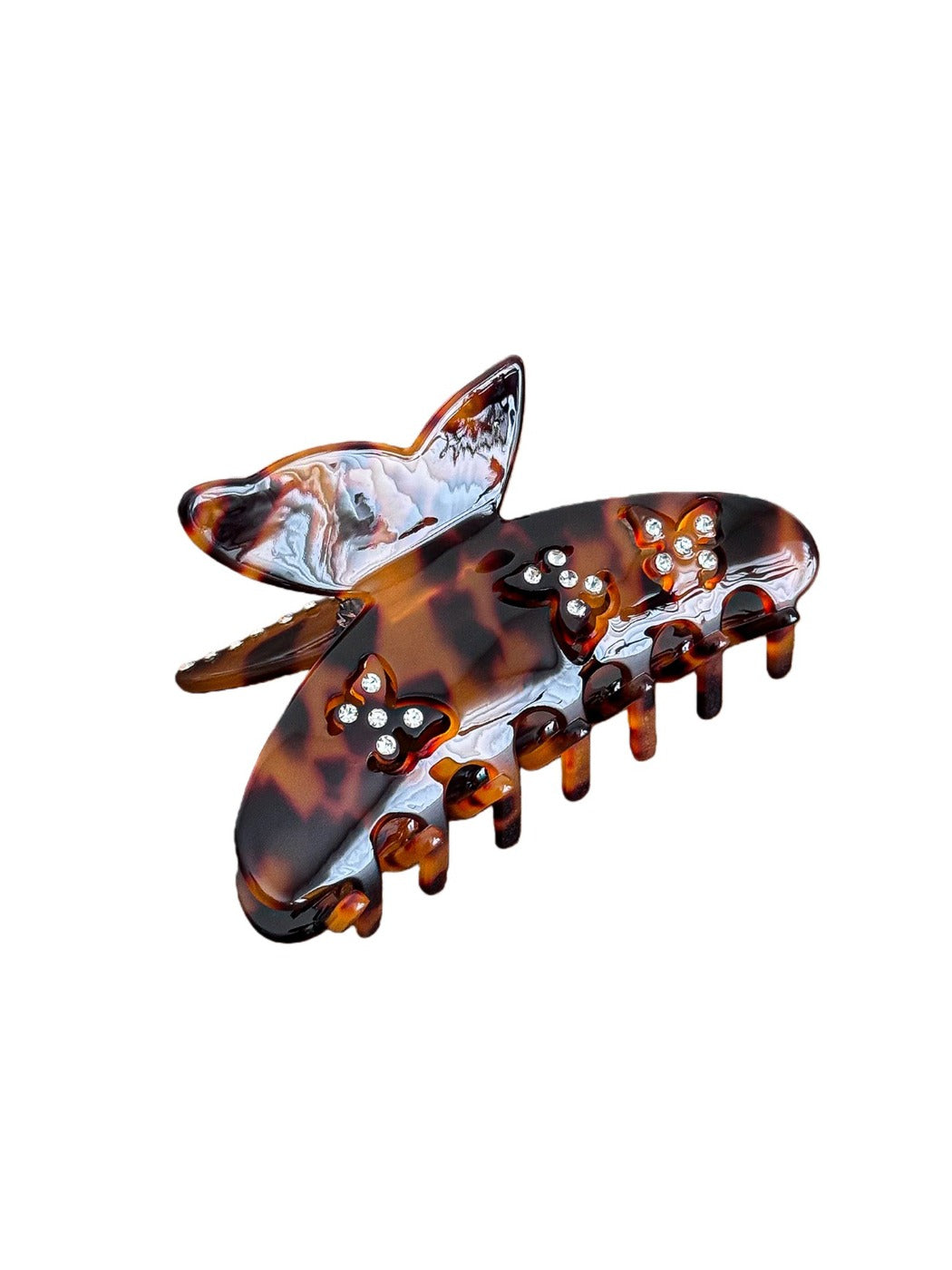 Beau - Butterfly Hair Claw Clip Acetate