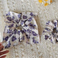 Gifty - Floral Polyester Scarf Style Scrunchie