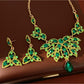 Nozari - Vintage Rhinestone Leaf Drop Jewelry