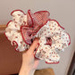 Gifty - Checked Print Detail Polyester Scrunchie