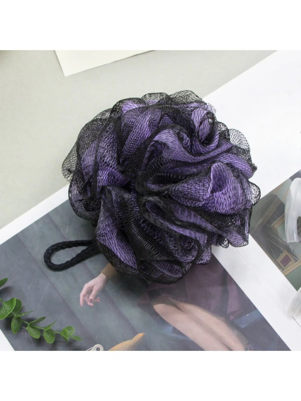 PAPO - Black Two-Tone Bath Sponge