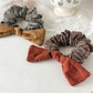 Gifty - Checkered Plaid Scrunchie Hair Tie