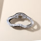 Beau - Cloud Shape Printed Acetate Hair Claw Clip