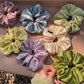 Gifty - Elegant Solid Smocked Scrunchie