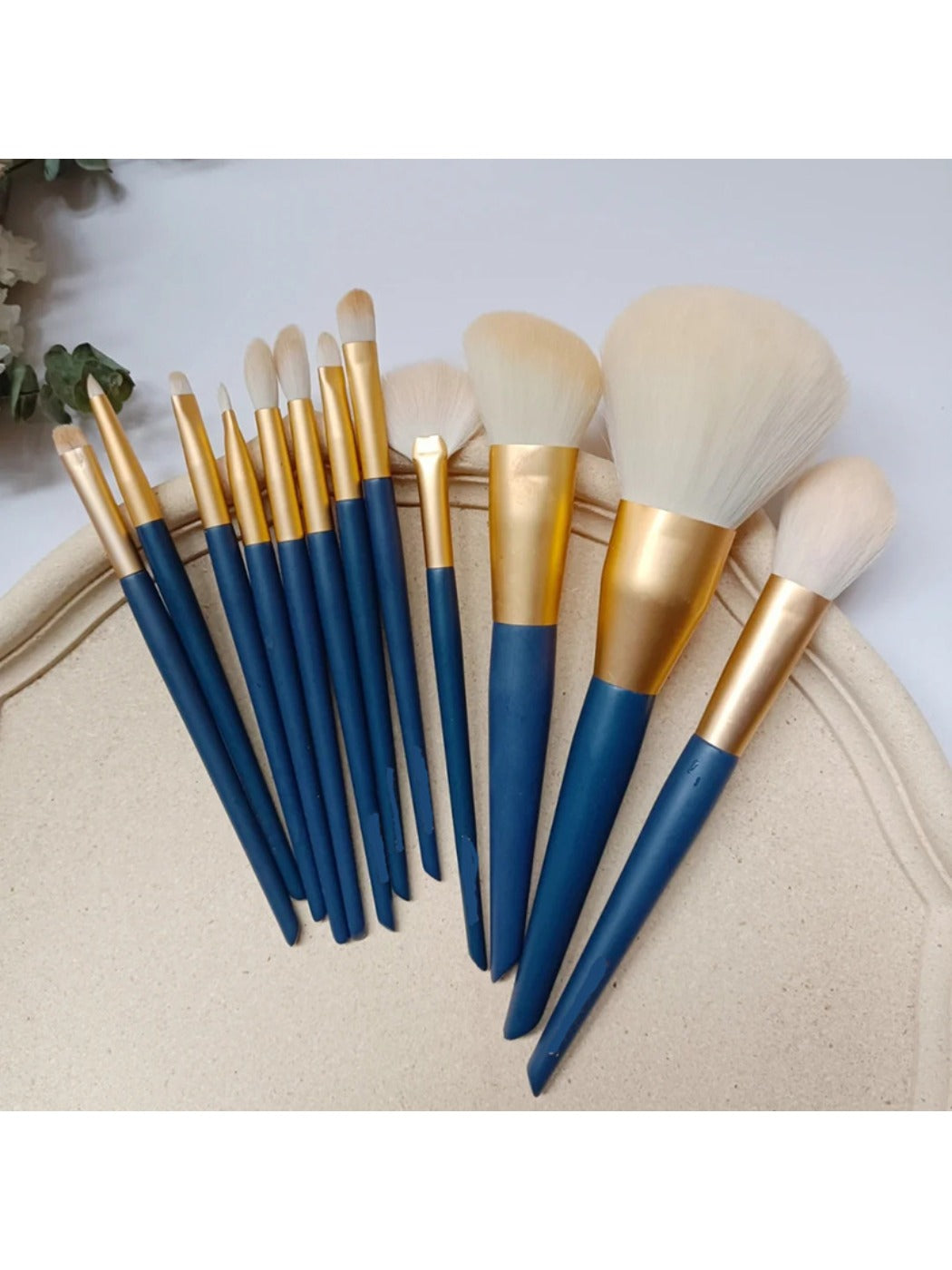 Smoosh - 12 Piece Blue Makeup Brush Set