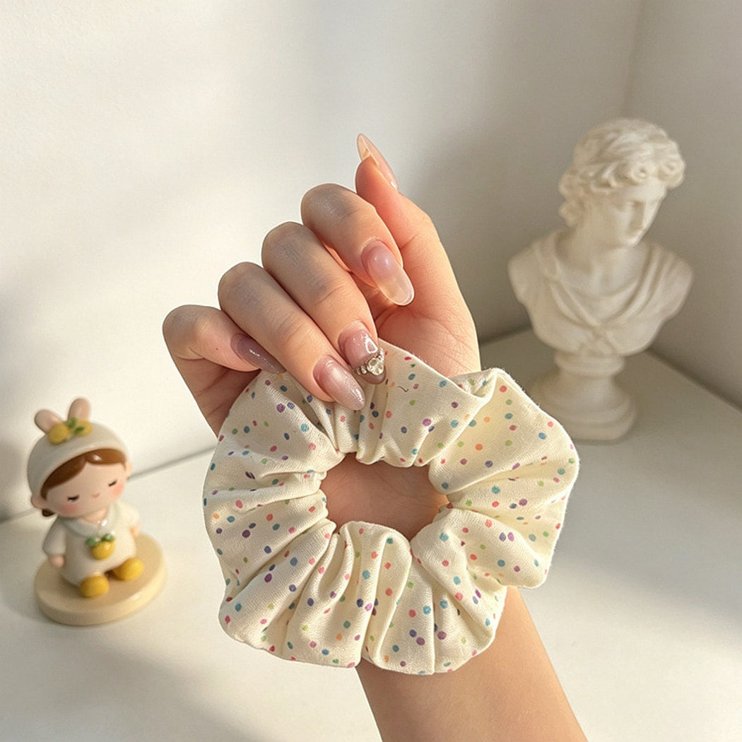 Gifty - Sweet Colorful Polka Dot Scrunchie