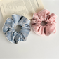 Gifty - Retro Ink Print Polyester Hair Scrunchie