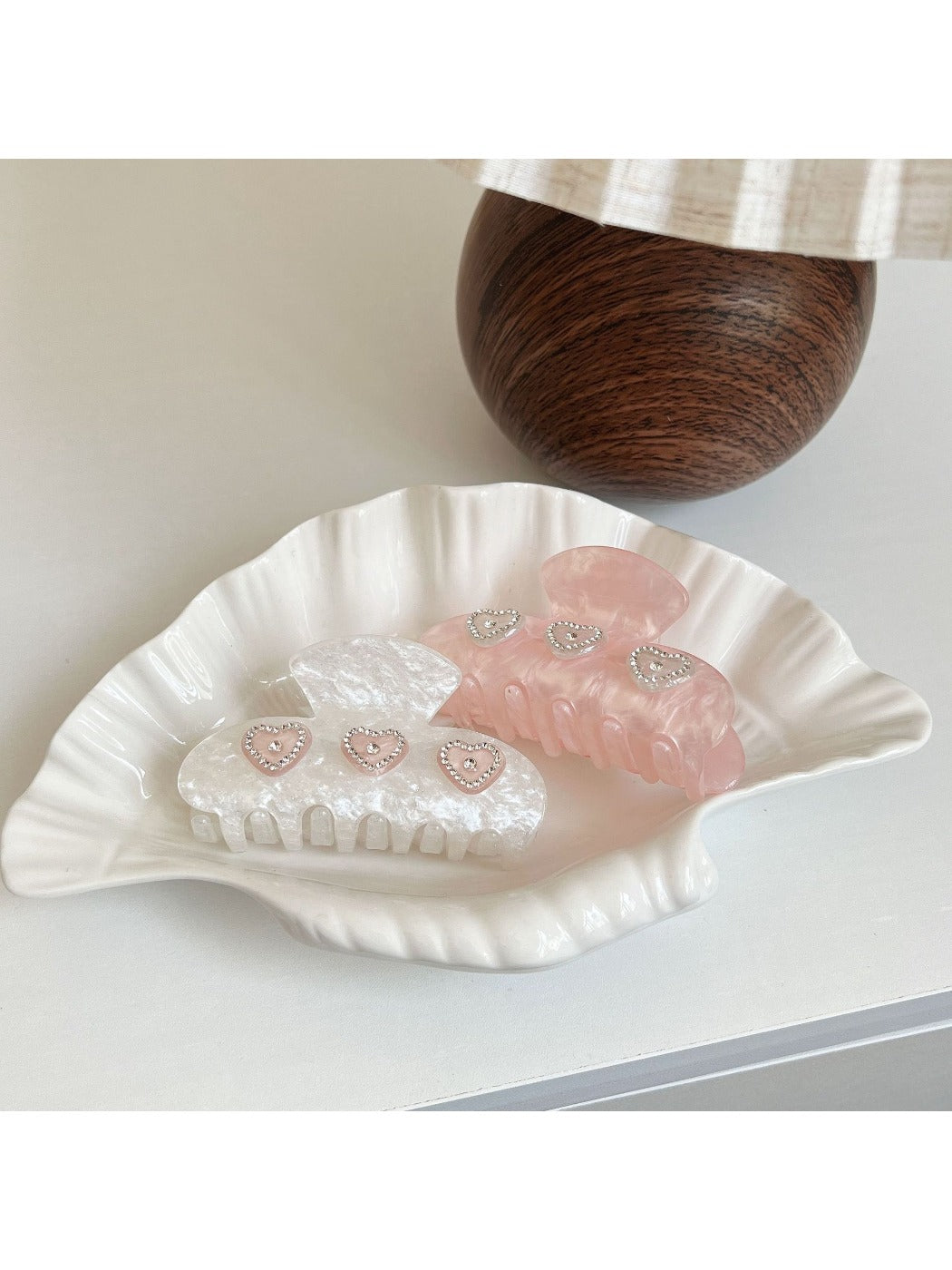 Beau - Sweet Heart Pattern Hair Clip