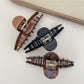Beau - Retro Crisscross Claw Clip