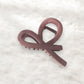 Beau - Simple Square Twist Design Plastic Claw Clip