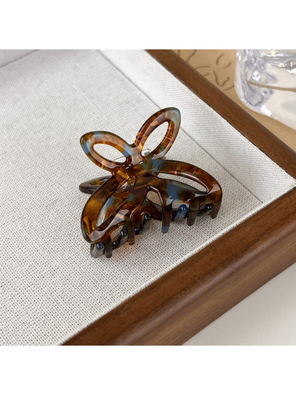 Beau - Elegant Mini Bow Shaped Hair Claw Clip