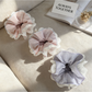 Gifty - Plaid Lace Trim High Stretch Scrunchie