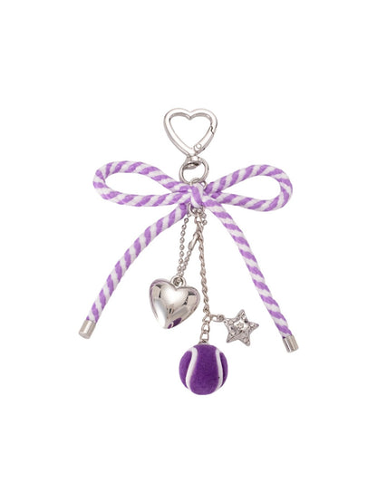 Keypus - Elegant Bow-Shaped Charm Keychain