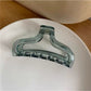 Beau - Transparent Fish Tail Claw Clip