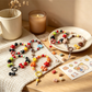 Keypus - Colorful Acrylic Beaded Bag Charm Keychain