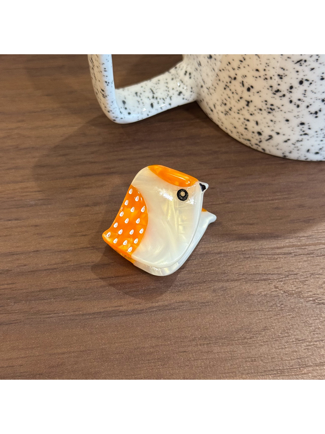 Beau - Cartoon Bird Acetate Claw Hair Clip
