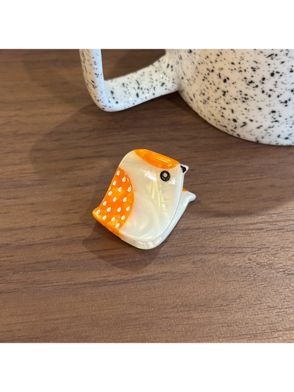 Beau - Cartoon Bird Acetate Claw Hair Clip