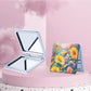 Mirroray - Oil Painting Flower Pattern Makeup Mirror
