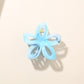 Beau - Marbled PS Alloy Flower Shape Women's Claw Clip
