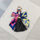 Keypus - Tassel Bow Pendant Keychain