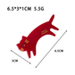 Beau - Modern Minimal Cat Acetate Duckbill Hair Clip