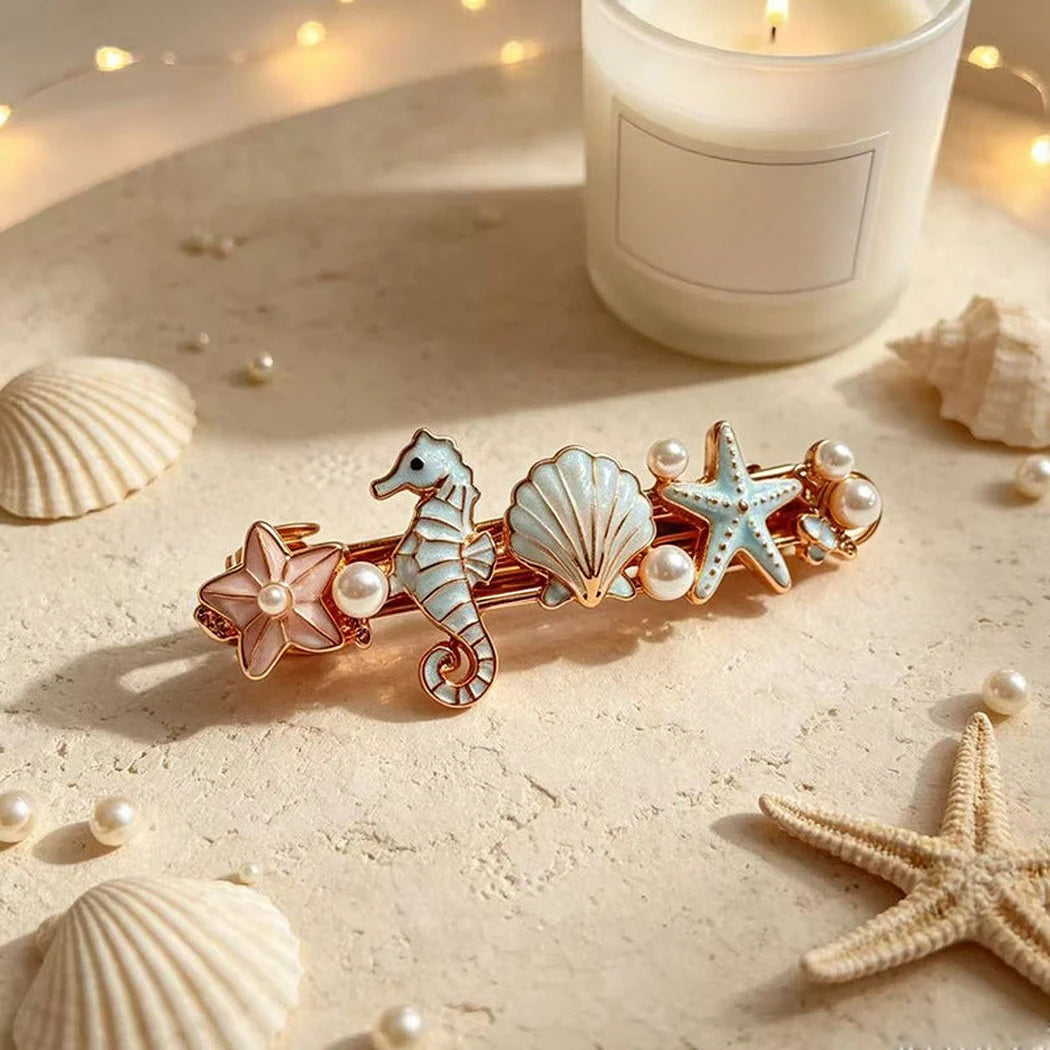 Beau - Starfish Coastal Hair Clip