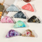 Beau - Marble Pattern Triangular Hair Claw