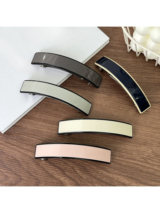 Beau - Simple Curved Acetate Hair Clip