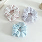 Gifty - Simple Plaid Geometric Pattern Hair Scrunchie