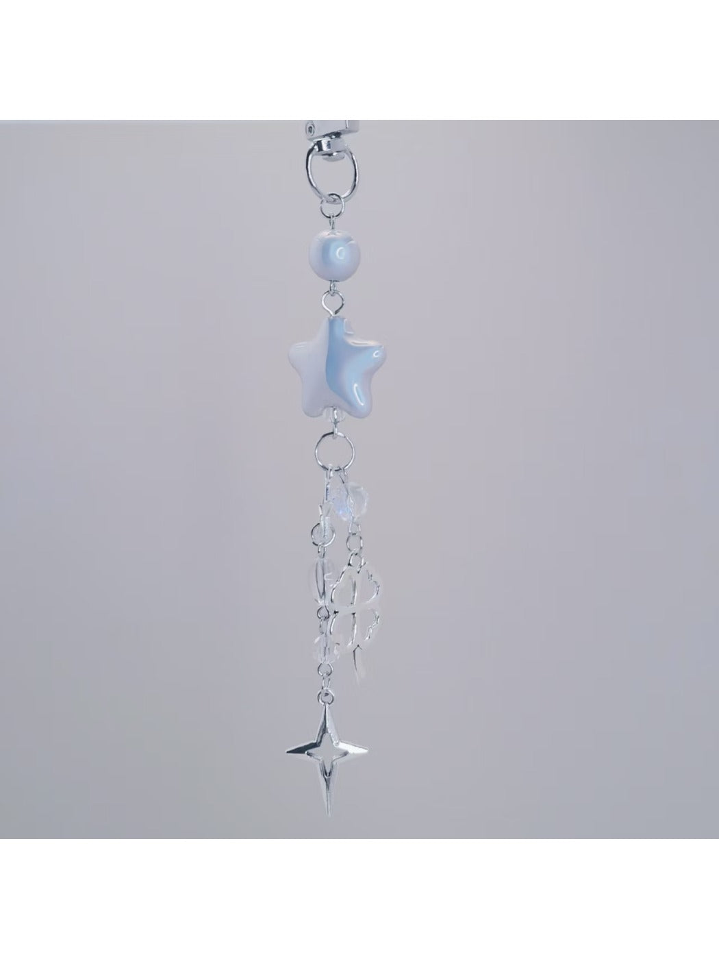 Keypus - Holographic Iridescent Star Keychain
