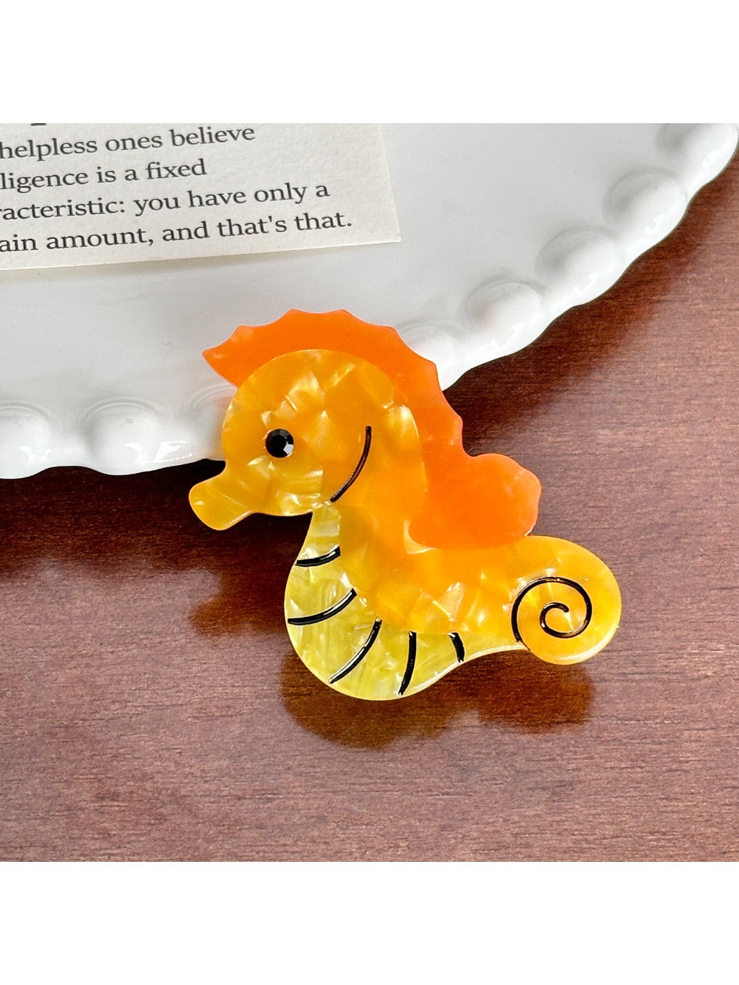 Beau - Ocean Wind Series Acetate Hair Clip