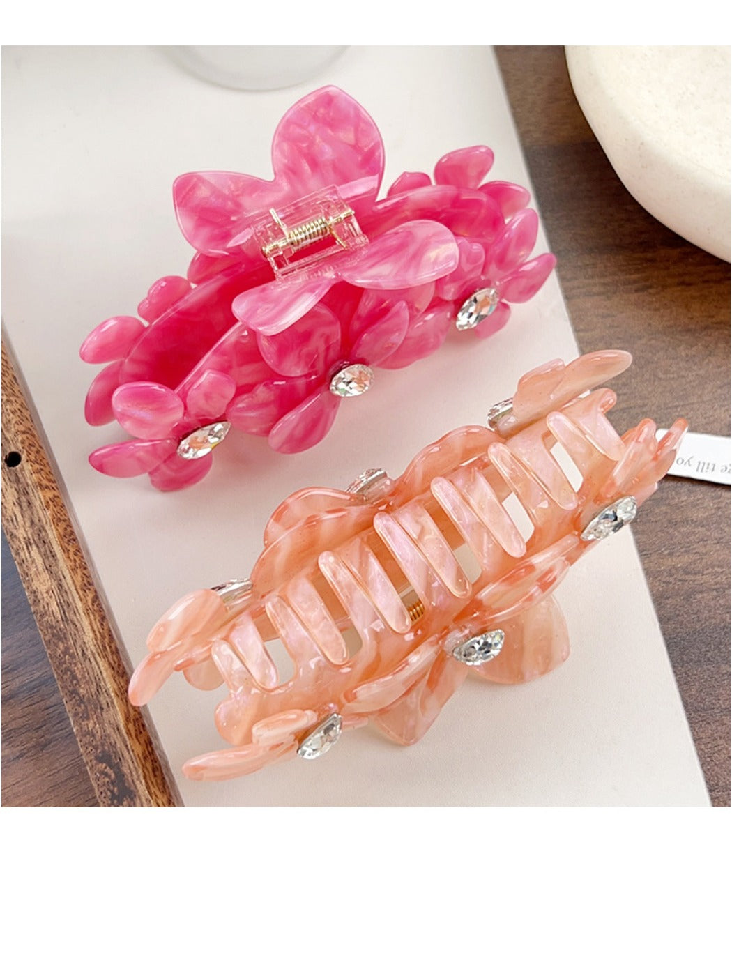 Beau - Cute Flower Shaped Hair Clips
