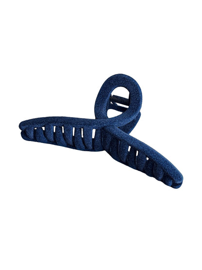 Beau - Elegant Velvet Hair Claw Clip Large