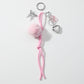 Keypus - Heart and Butterfly Pendant Keychain