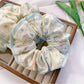 Gifty - Cute Floral Cream Scrunchie