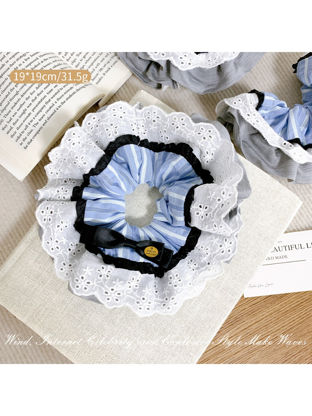 Gifty - Lazy Style Lace Hair Circle