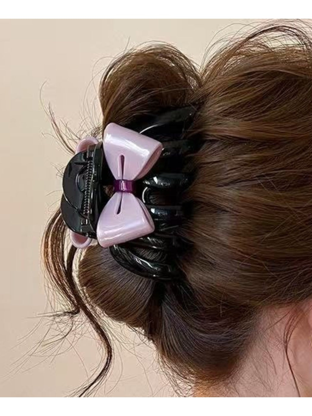 Beau - Romantic Pumpkin Bow Hair Clip