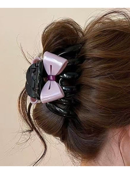 Beau - Romantic Pumpkin Bow Hair Clip