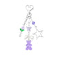 Keypus - Cute Cartoon Bow and Bear Keychain