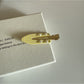 Beau - Bow Checkered Acetate Alloy Hair Clip