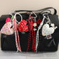 Keypus - Heart Pattern Rope Keychain Bag Charm