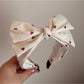 Gifty - Women's Printed Fabric Bow Detail Headband